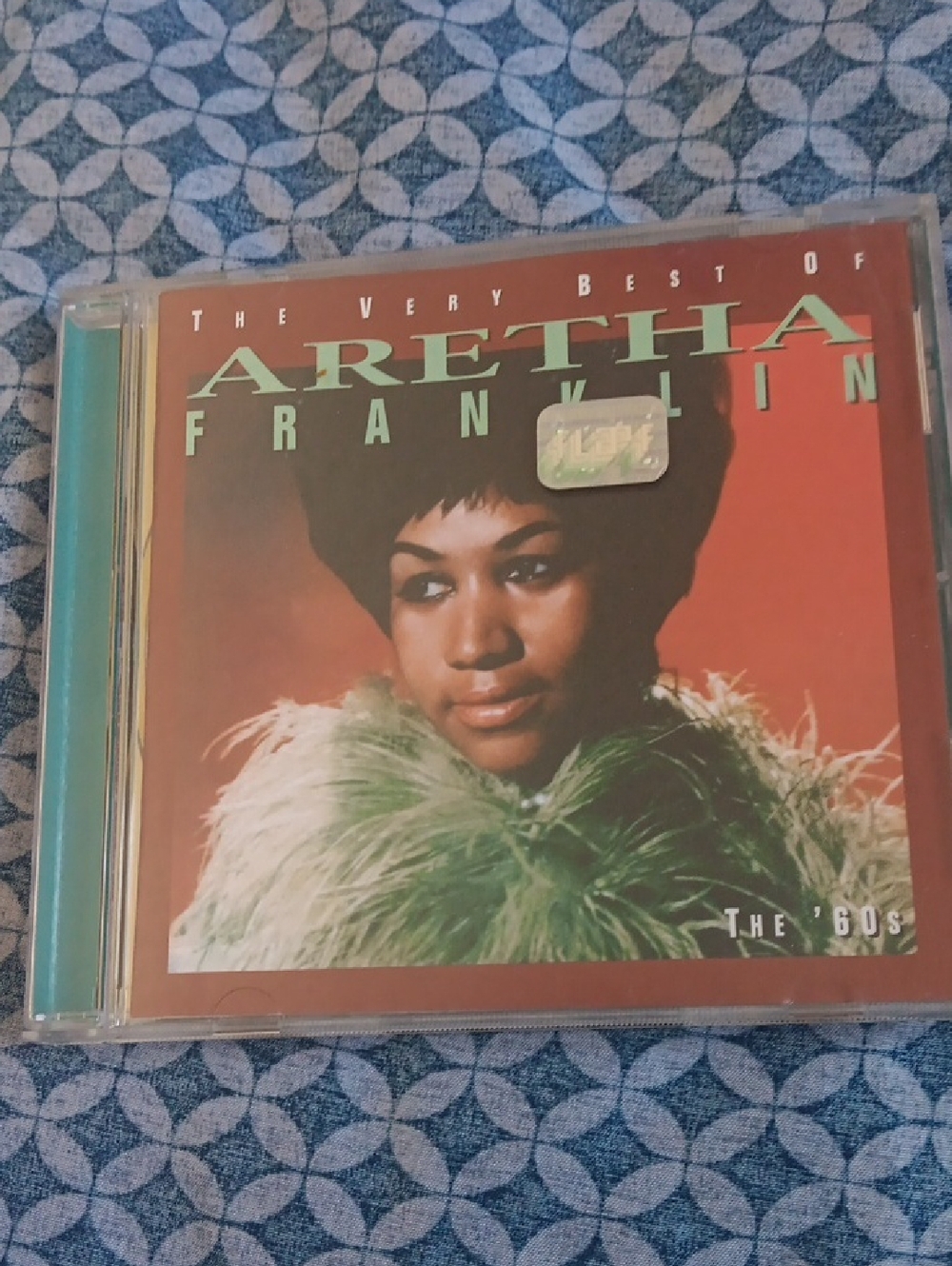 Aretha Franklin 'The Very Best of' CD - Green & Red Cover